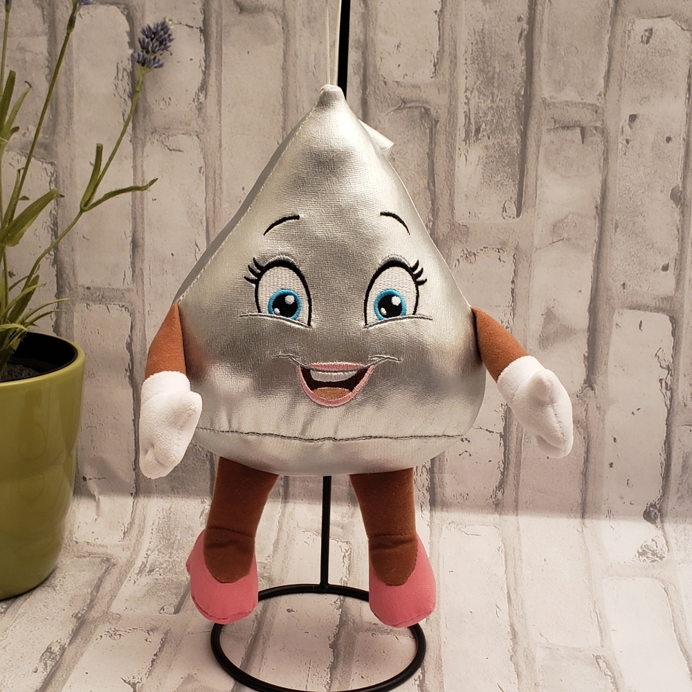 Hershey's Chocolate Kisses Silver Stuffed Plush Toy